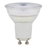 Diall GU10 1.9W 180lm Frosted Reflector spot Warm white LED Light bulb