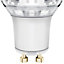 Diall GU10 1.9W 180lm Frosted Reflector spot Warm white LED Light bulb