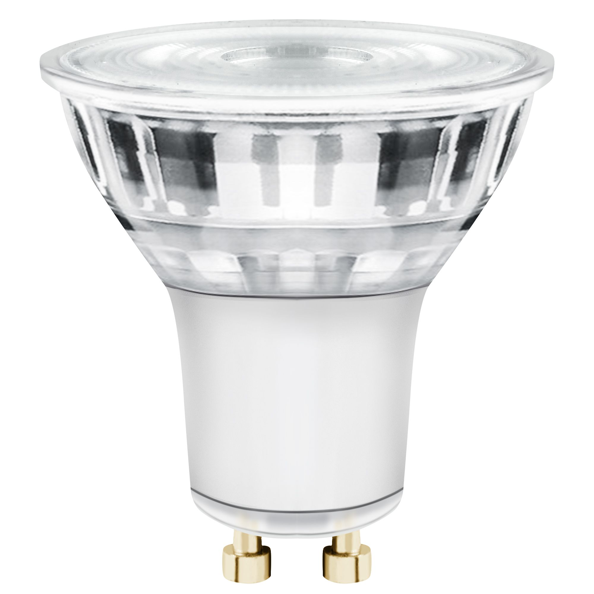 Diall GU10 3.6W 345lm 100° Clear Reflector spot Warm white LED Light bulb