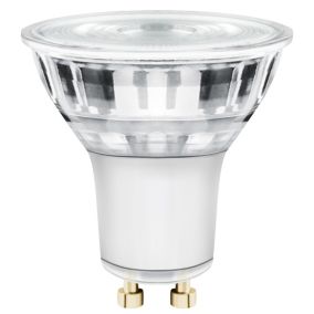 Diall GU10 3.6W 345lm 36° Clear Reflector spot Warm white LED Light bulb