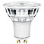Diall GU10 3.6W 345lm Clear Reflector spot Warm white LED Light bulb