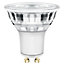 Diall GU10 4.5W 345lm Reflector Neutral white LED Light bulb, Pack of 3