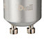Diall GU10 4.7W 345lm Reflector spot Neutral LED Light bulb, Pack of 3