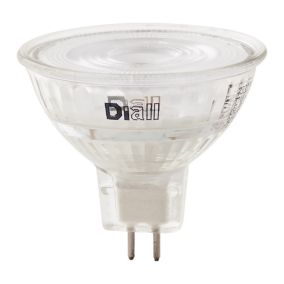 Diall GU5.3 3.4W Warm white LED Utility Light bulb, Pack of 3