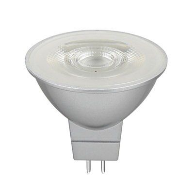 Diall GU5.3 4.8W 345lm Reflector spot Warm white LED Light bulb, Pack of 3