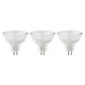 Diall GU5.3 5W 345lm Reflector Neutral white LED Light bulb, Pack of 3