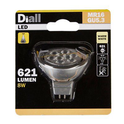 Diall GU5.3 8W 621lm Reflector LED Light bulb Tradepoint