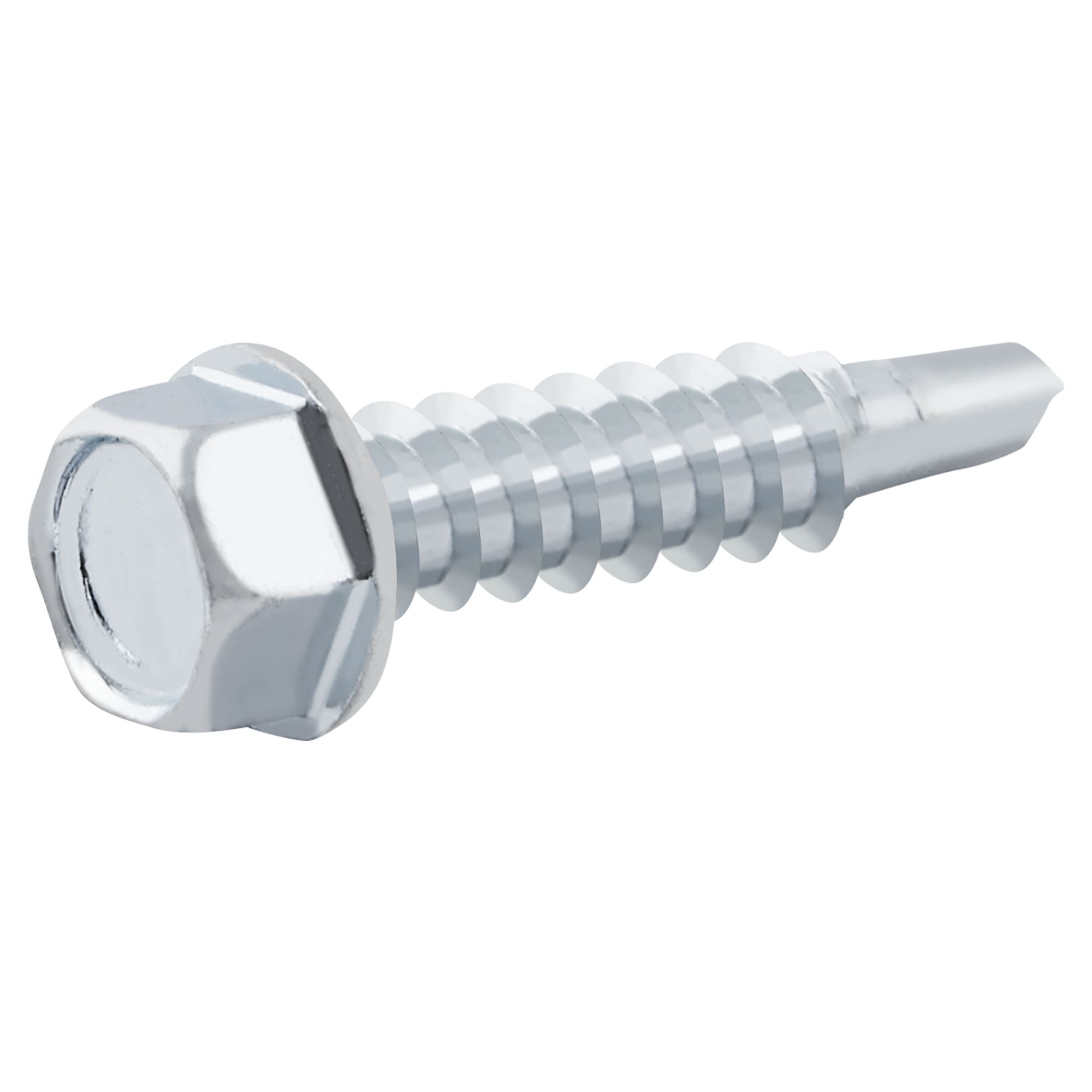 Diall Hex Zinc-plated Carbon steel Screw (Dia)5.5mm (L)25mm, Pack of 100