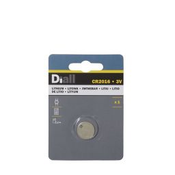 Diall Lithium batteries Non-rechargeable CR2016 Battery