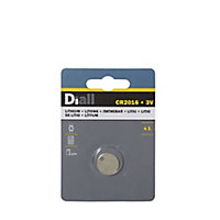 Diall Lithium CR2016 Battery