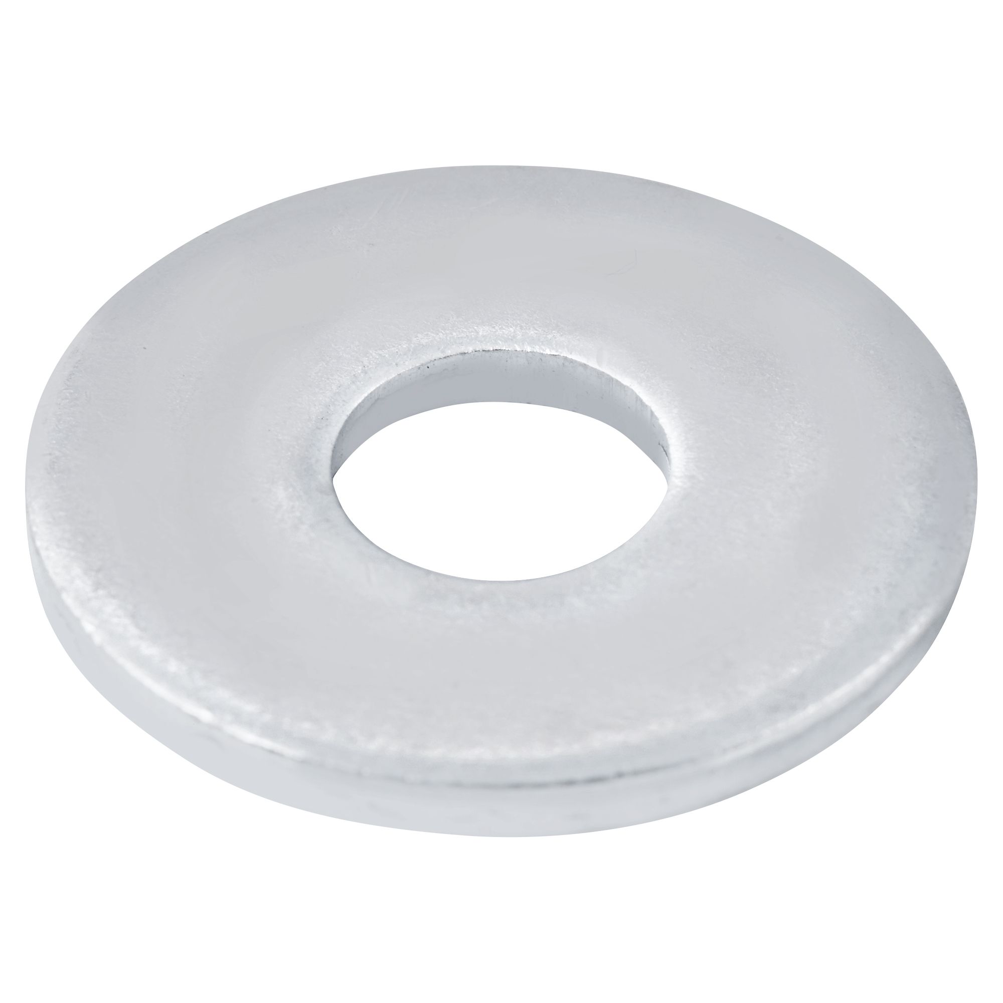 Diall M10 Carbon steel Flat Washer, Pack of 10