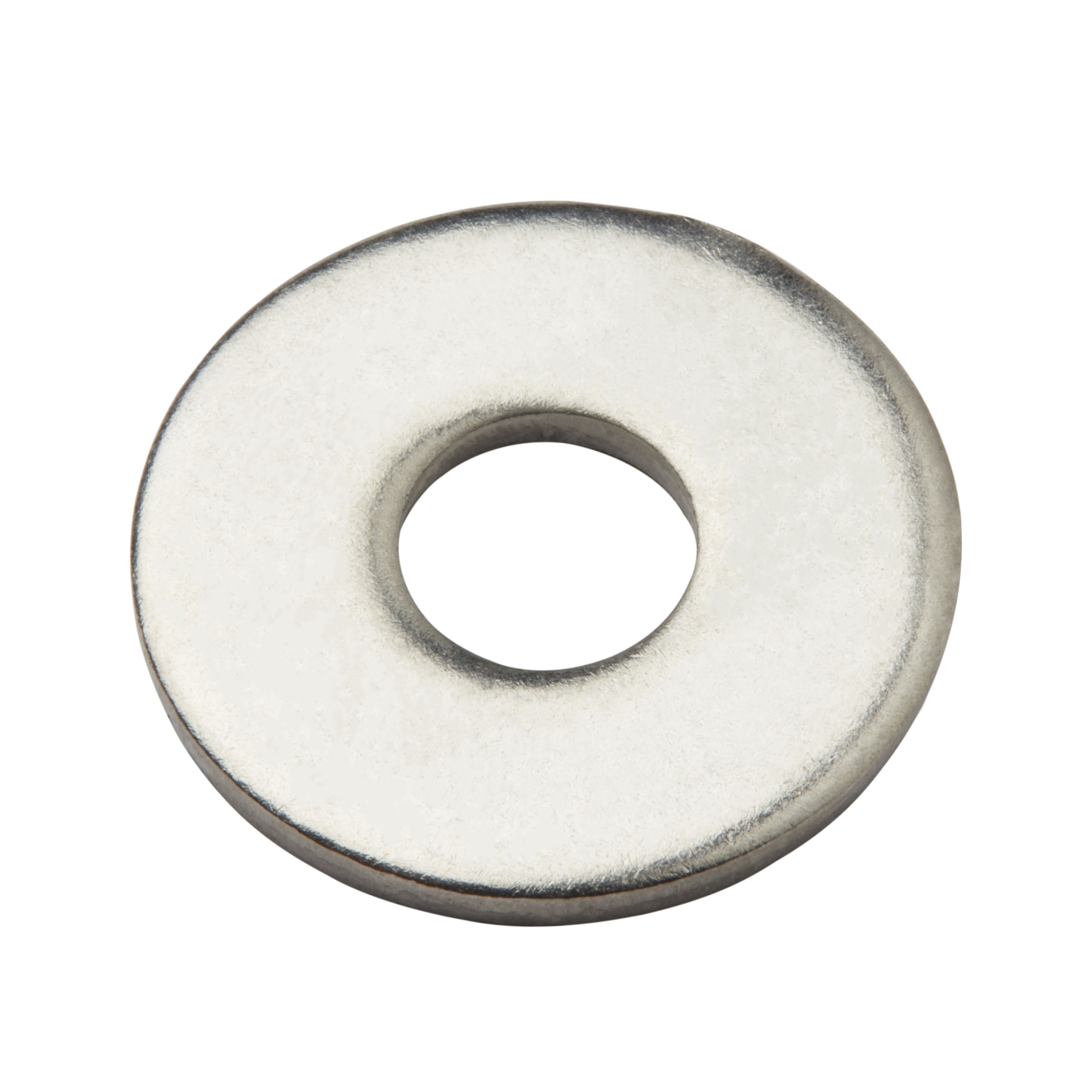Diall M10 Stainless steel Large Flat Washer, (Dia)10mm, Pack of 10