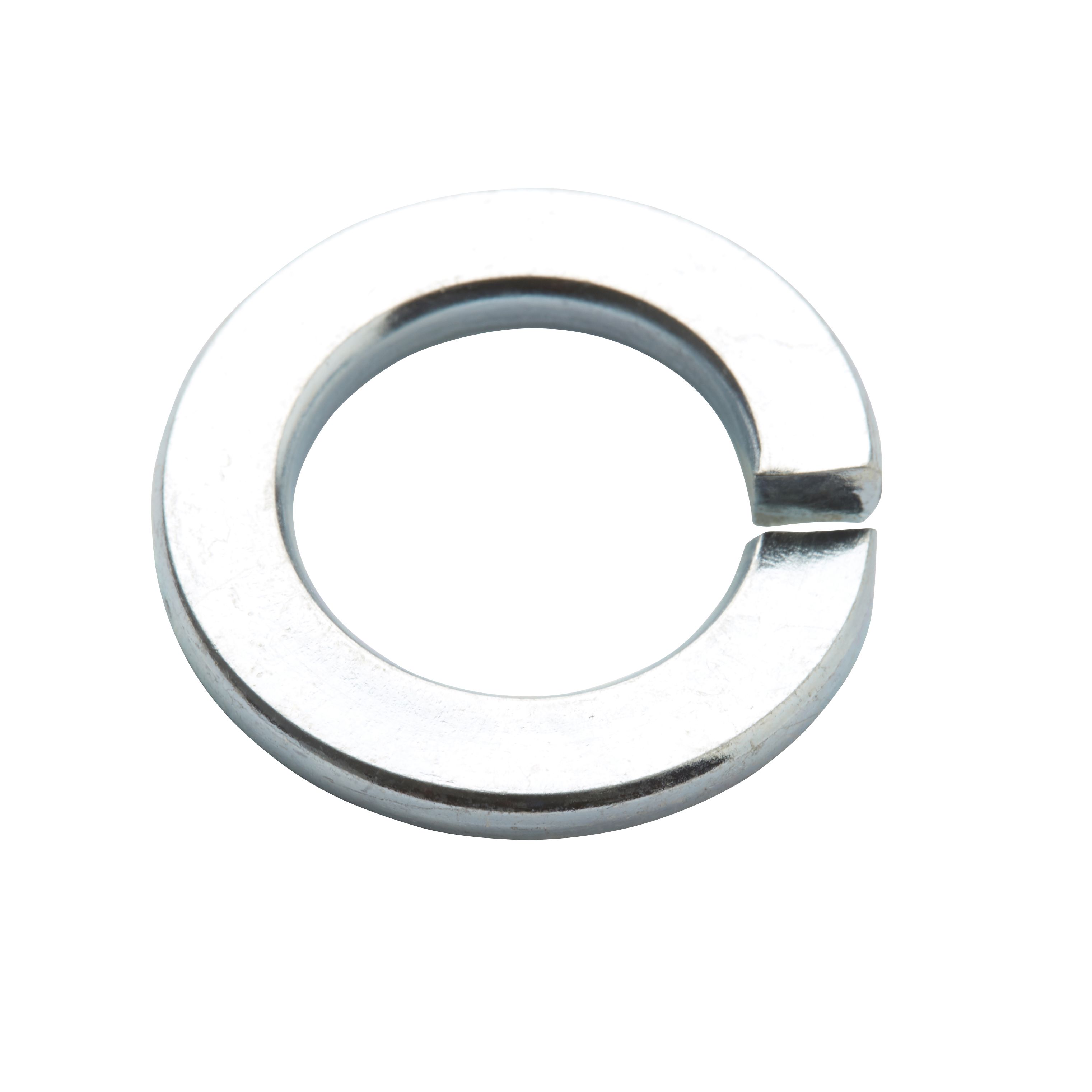 Diall M12 Steel Spring Washer, (Dia)12mm, Pack of 10