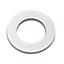 Diall M20 Carbon steel Flat Washer, (Dia)20mm, Pack of 20