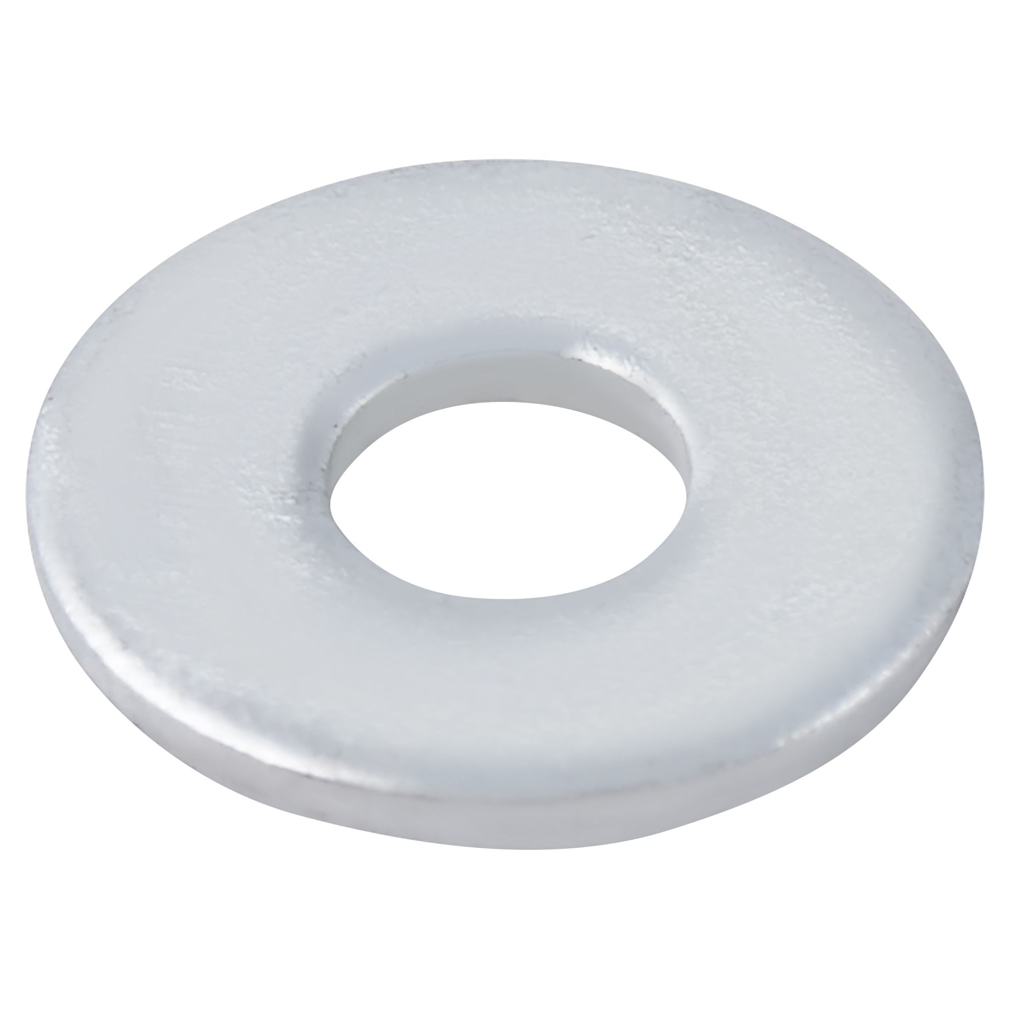 Diall M3 Carbon steel Flat Washer, Pack of 100
