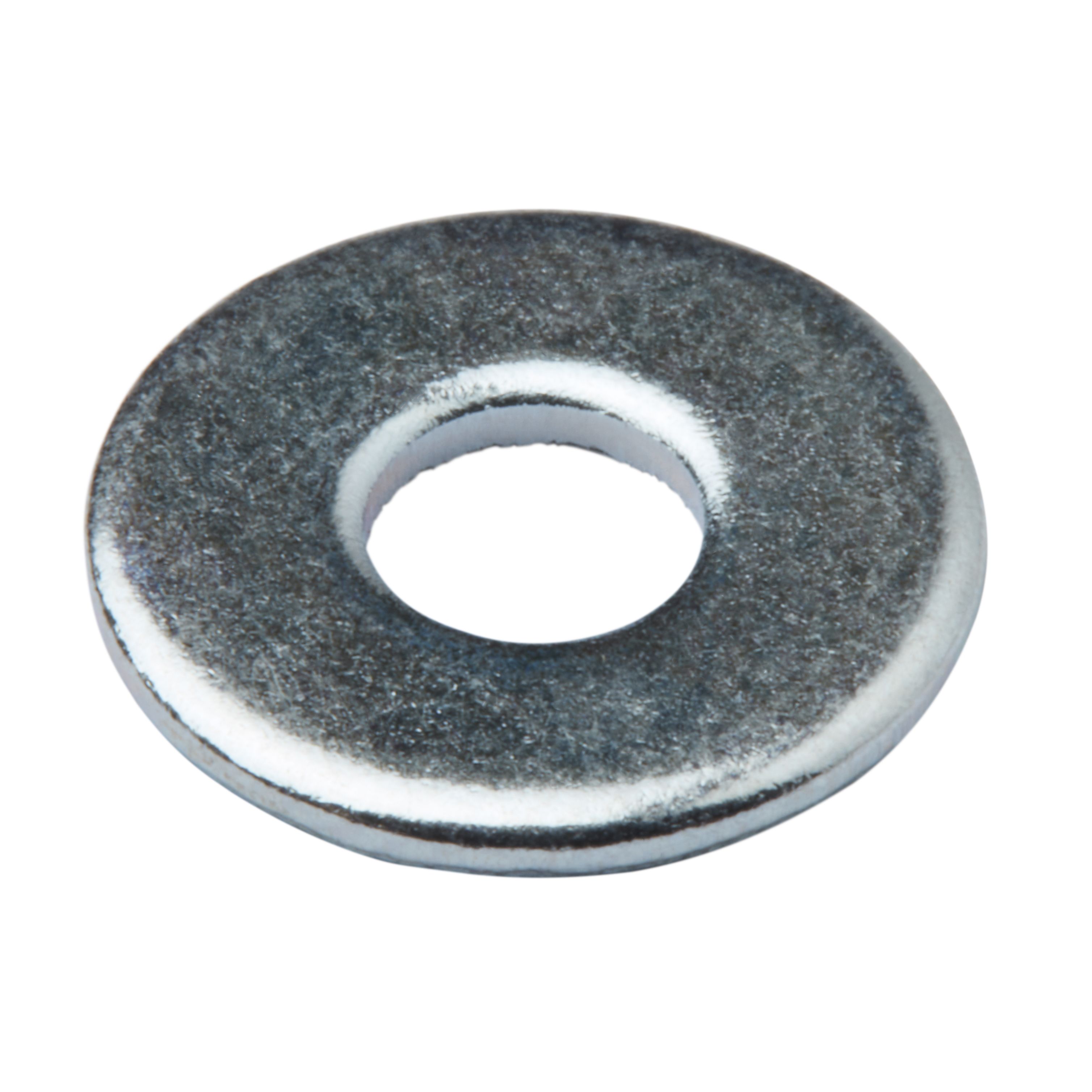 Diall M4 Carbon steel Penny Washer, Pack of 10