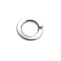 Diall M4 Steel Spring Washer, (Dia)4mm, Pack of 10