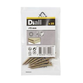 Diall M5 Stainless steel Screw cup Washer, Pack of 25