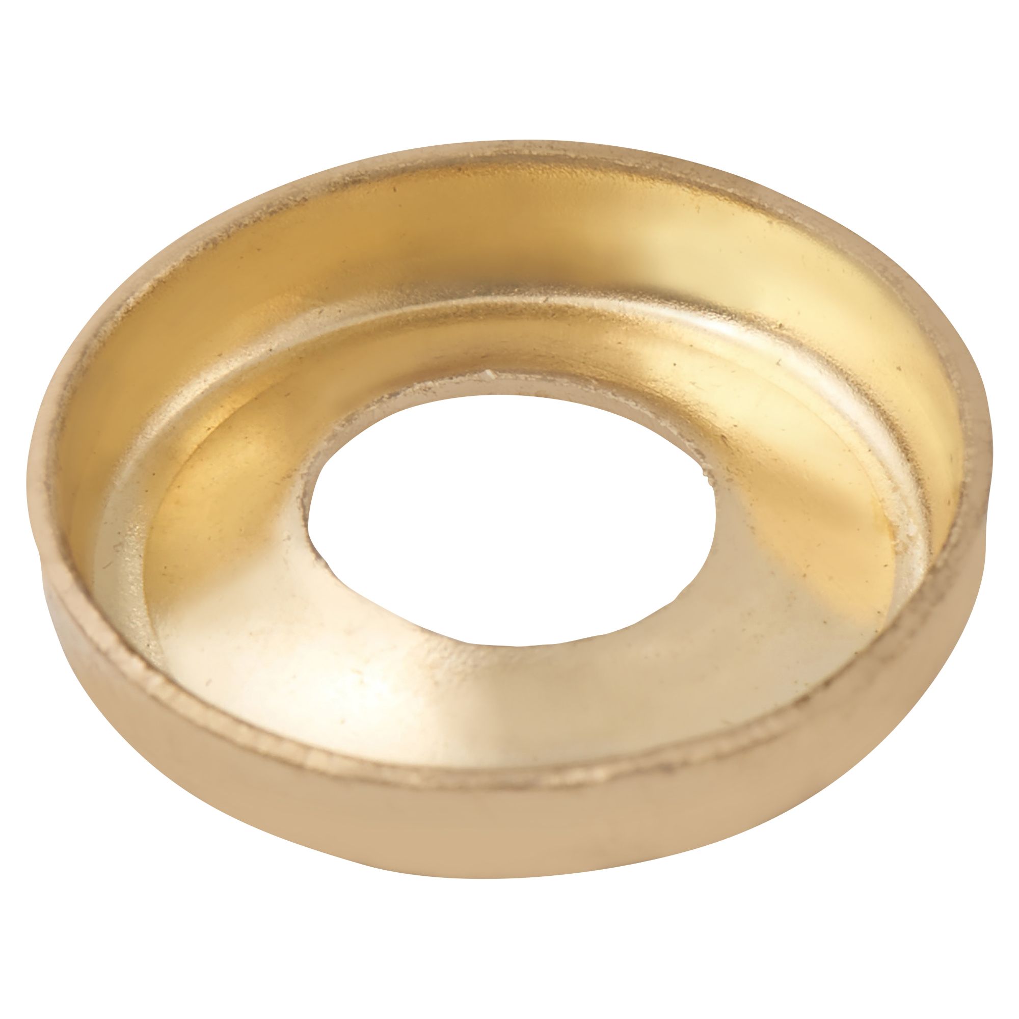 Diall M6 Brass Screw cup Washer, (Dia)6mm, Pack of 25