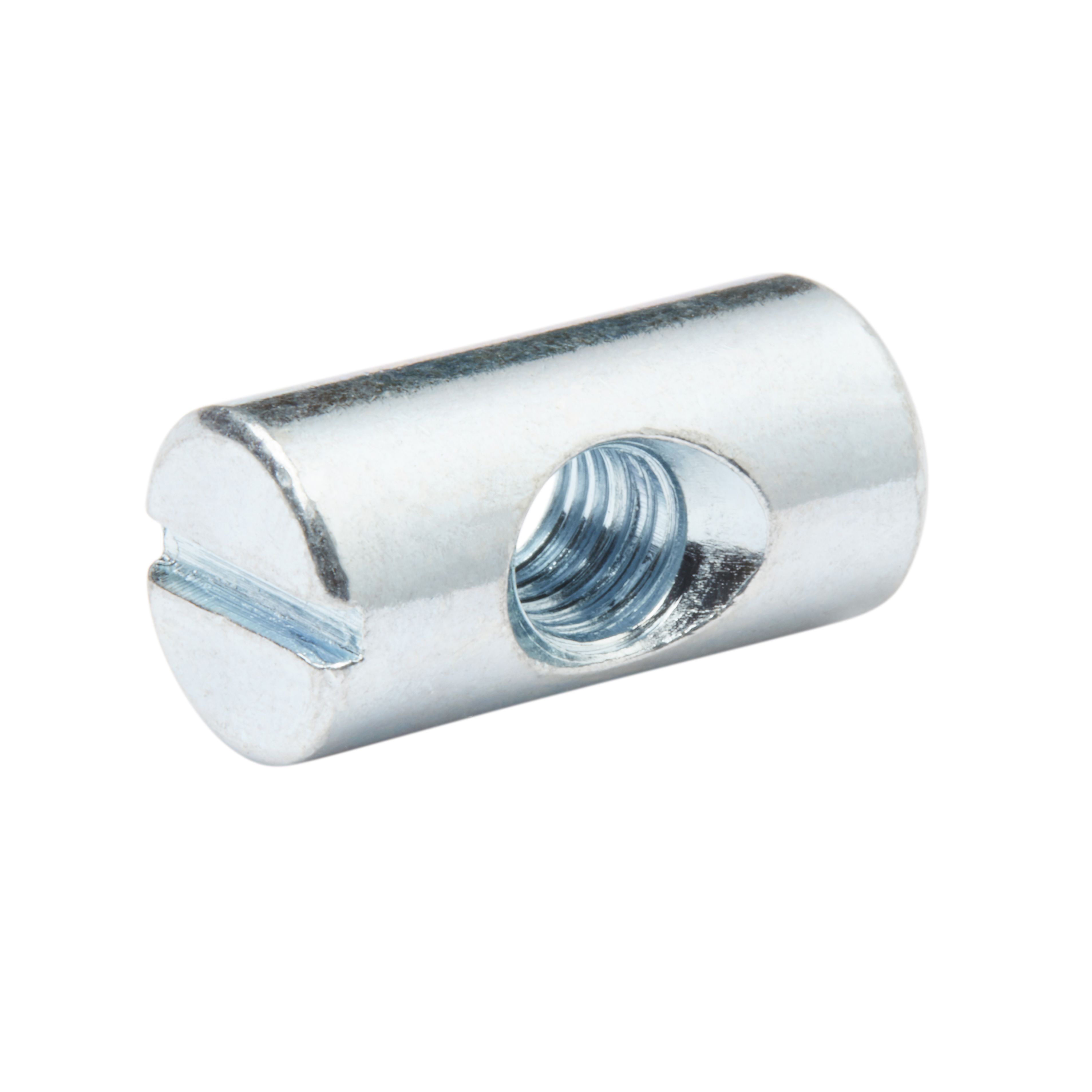 Diall M6 Carbon steel Cross dowel, Pack of 5