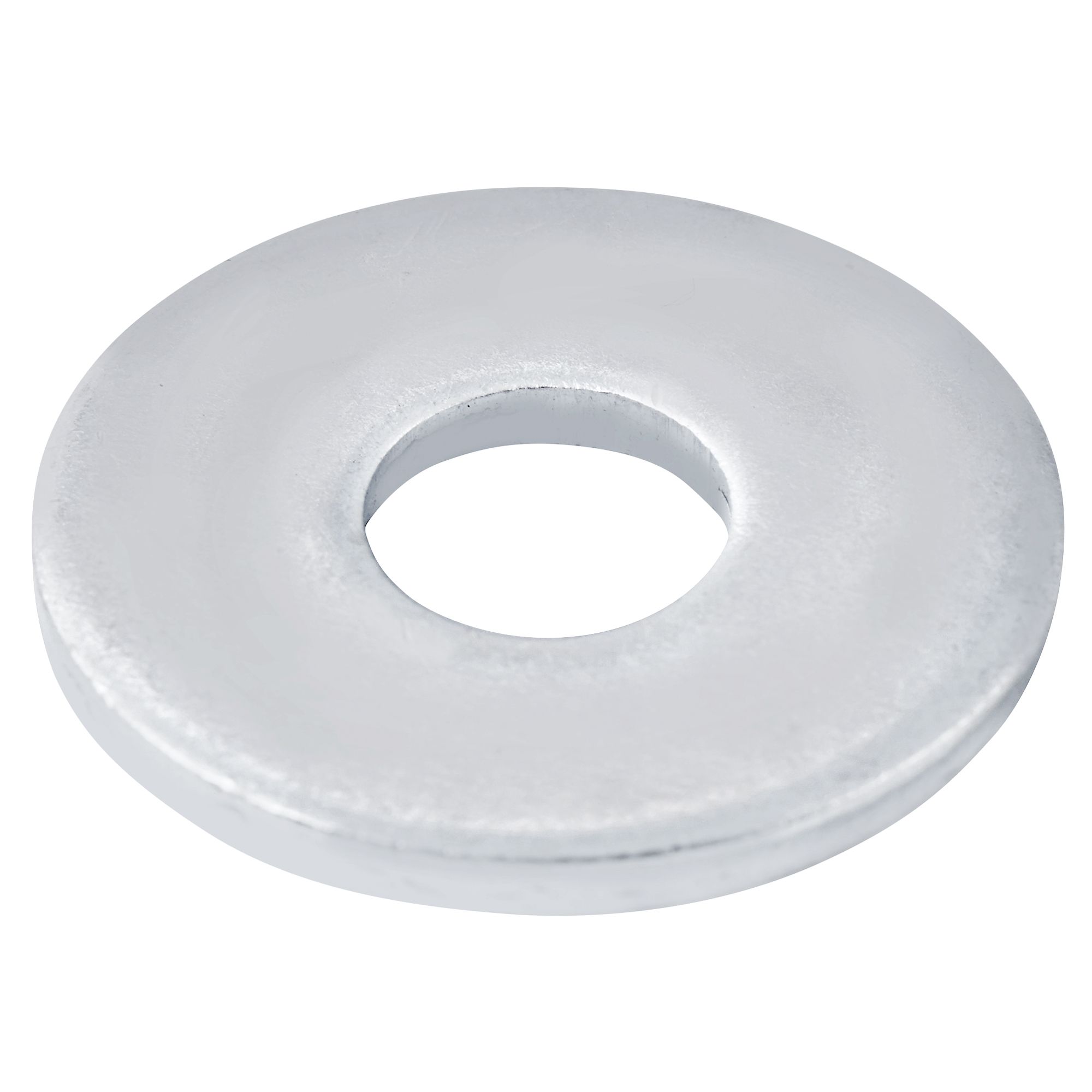 Diall M6 Carbon steel Flat Washer, (Dia)6mm, Pack of 10