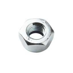Diall M6 Carbon steel Lock Nut, Pack of 100