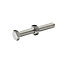 Diall M6 Hex Stainless steel Bolt & nut (L)45mm (Dia)6mm, Pack of 10