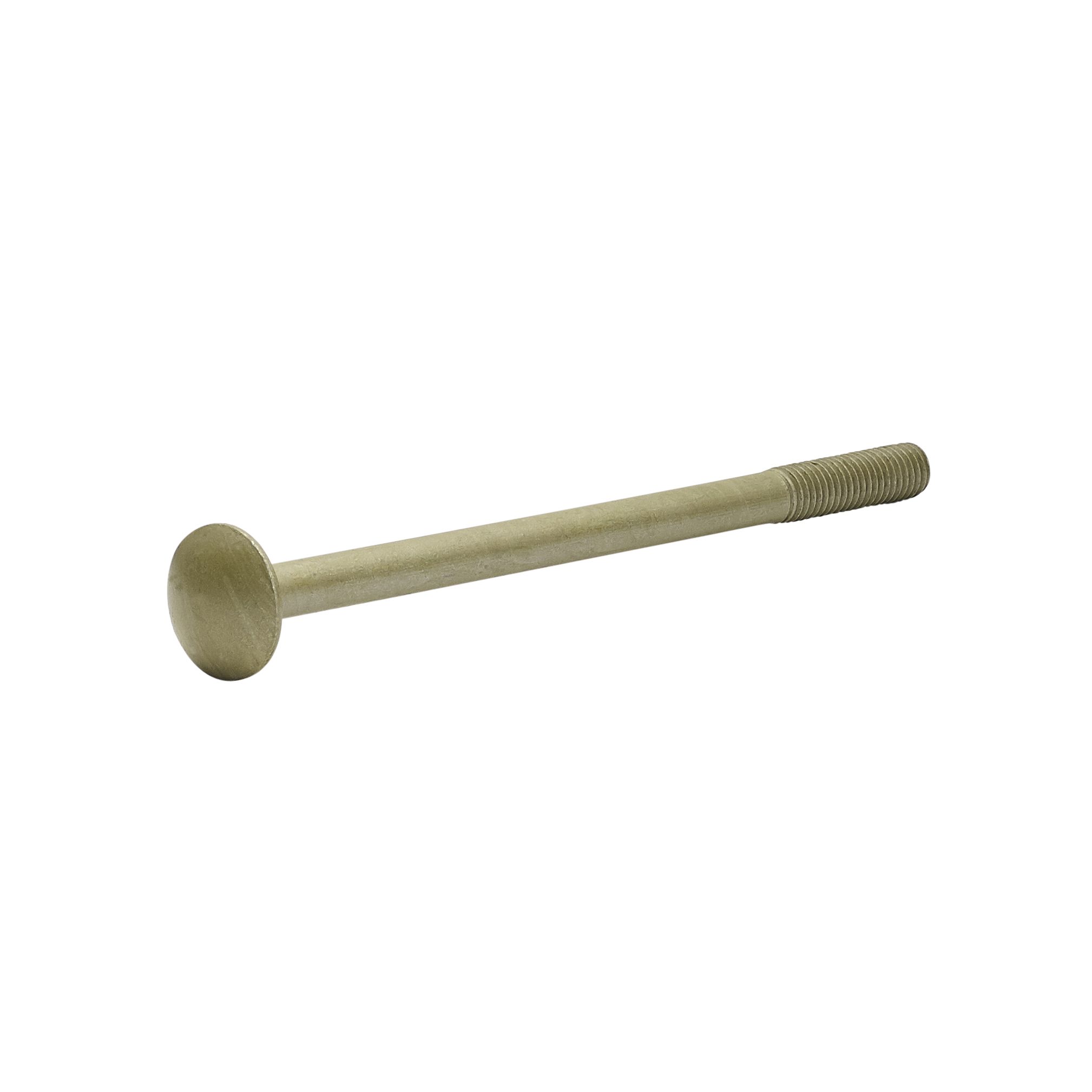 Diall M8 Coach bolt (L)130mm, Pack of 10