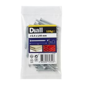 Diall Masonry nail (L)40mm (Dia)3.4mm, Pack