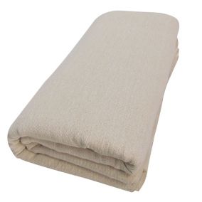 Diall Medium Reusable Cotton Dust sheet , (L)3.67m x, (W)2.74m