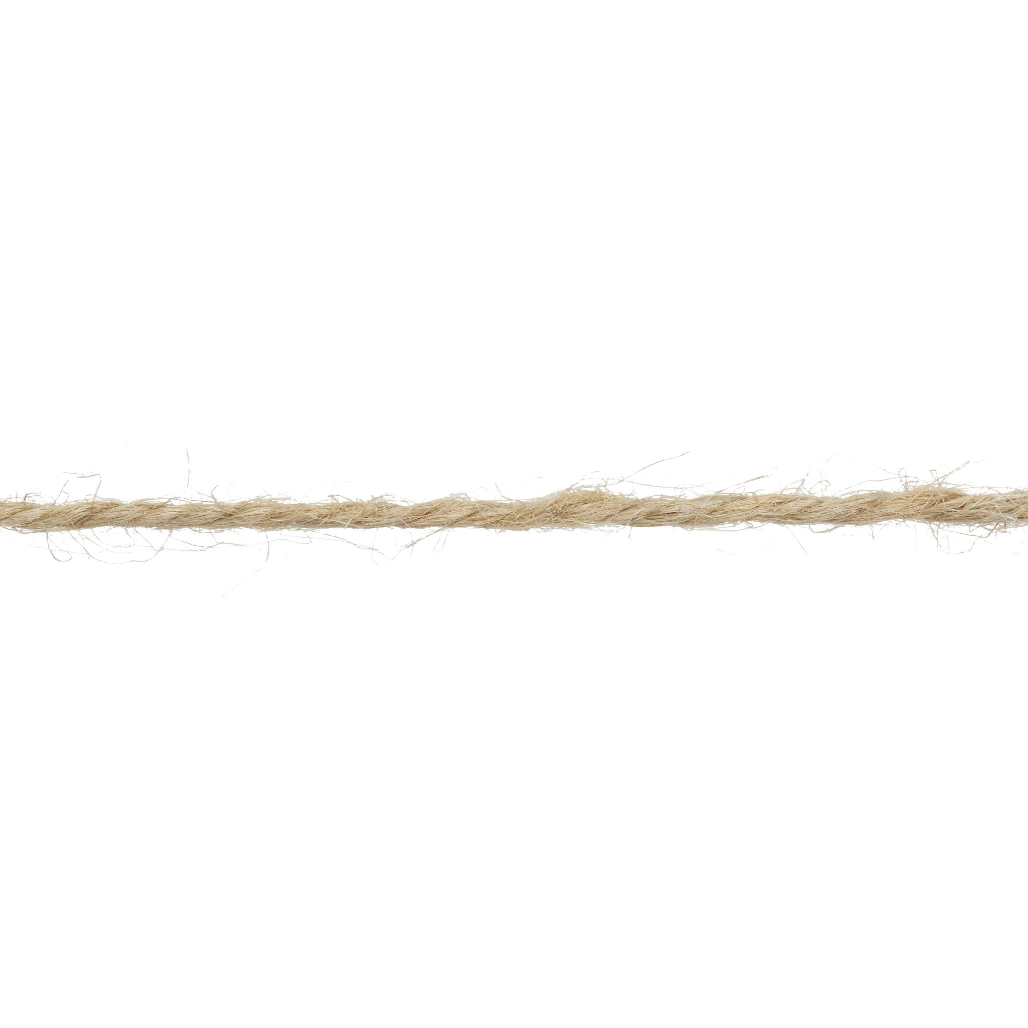 Diall Natural Jute Twine, (L)85m (Dia)1.2mm