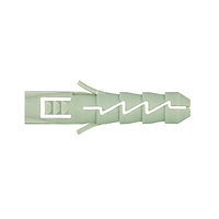 Diall Nylon Wall plug (L)40mm (Dia)8mm, Pack of 20