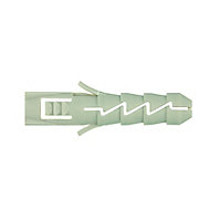 Diall Nylon Wall plug (L)70mm (Dia)14mm, Pack of 4