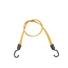 Diall Orange Bungee cord with hooks (L)1m, Pack of 2