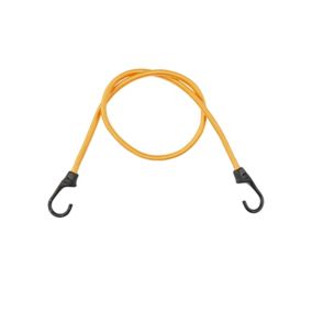 Diall Orange Bungee with hook, (L)1m
