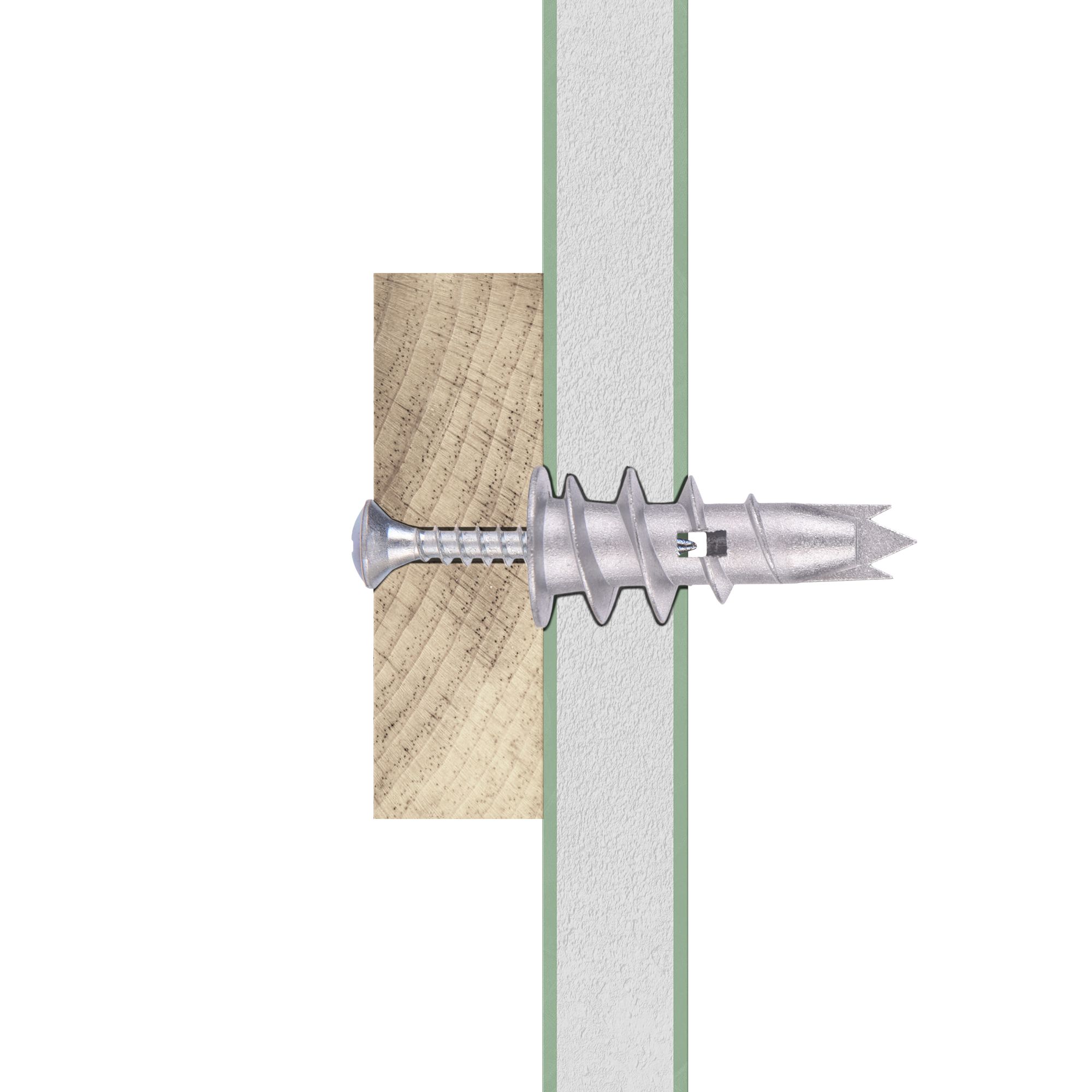 Diall Plasterboard fixing (Dia)13mm (L)32mm, Pack of 25