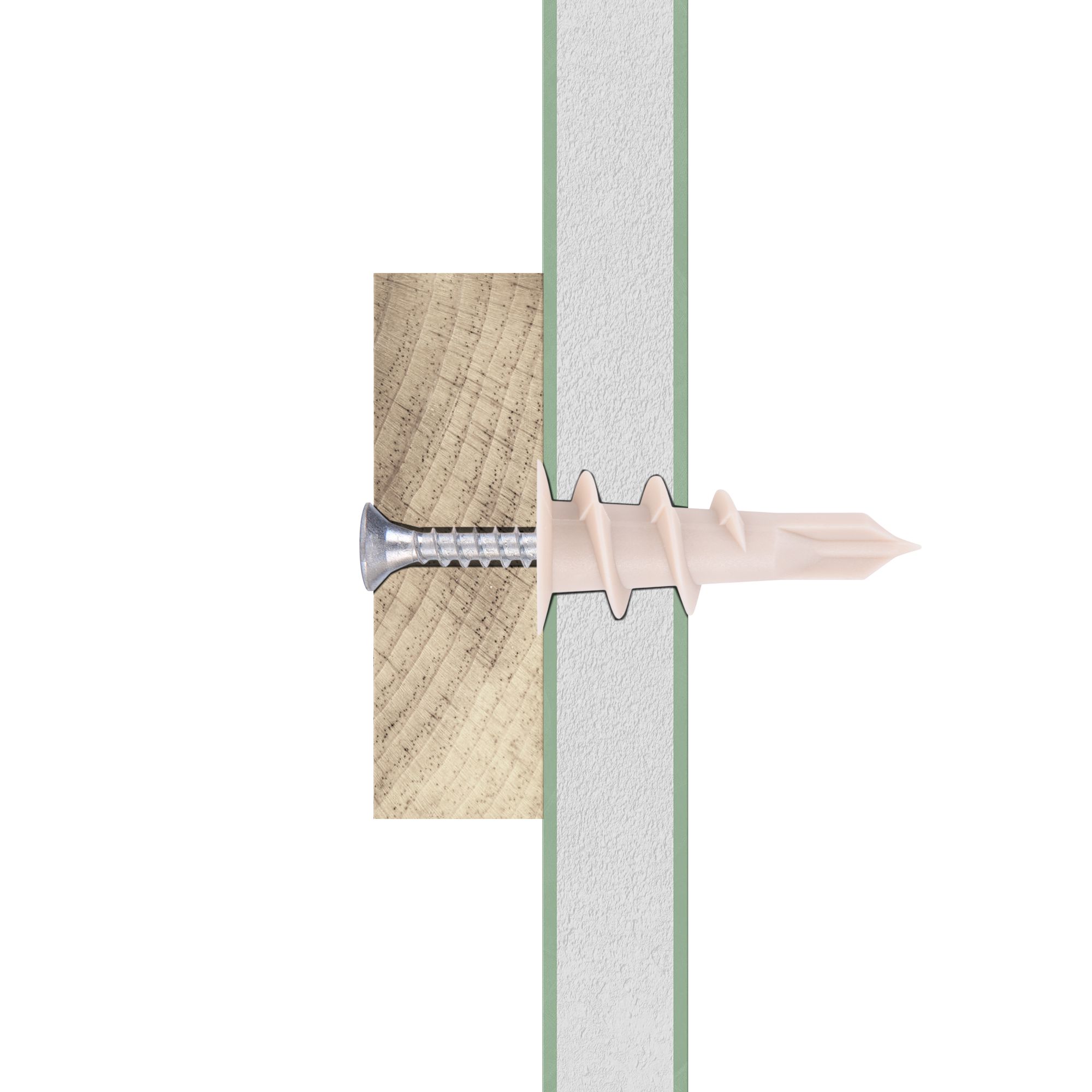 Diall Plasterboard fixing (Dia)15mm (L)32mm, Pack of 25