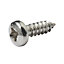 Diall Pozidriv Pan head Stainless steel Screw (Dia)4.2mm (L)13mm, Pack of 25