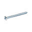 Diall Pozidriv Pan head Zinc-plated Carbon steel Screw (Dia)6.3mm (L)80mm, Pack of 25
