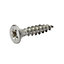 Diall Pozidriv Stainless steel Screw (Dia)4mm (L)20mm, Pack of 20