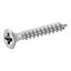 Diall Pozidriv Stainless steel Screw (Dia)5mm (L)40mm, Pack of 200