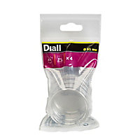 Diall PVC Leg protectors (Dia)51mm, Pack of 4