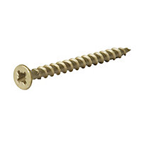 Diall PZ Carbon steel Decking Multipurpose screw (Dia)4mm (L)50mm, Pack of 500