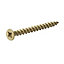 Diall PZ Carbon steel Multipurpose screw (Dia)5mm (L)50mm, Pack of 250