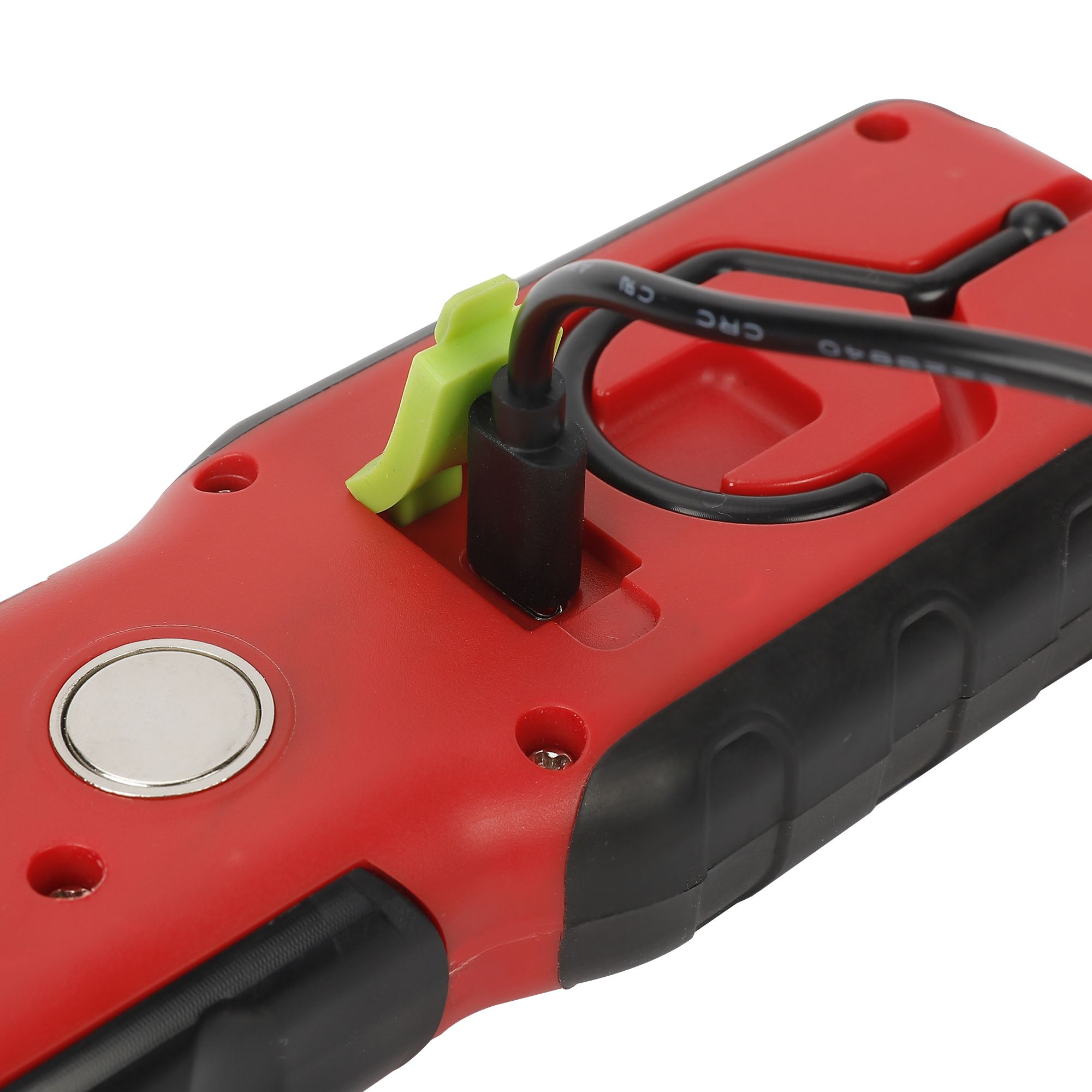 Diall Red & black LED Inspection light 8W 230V