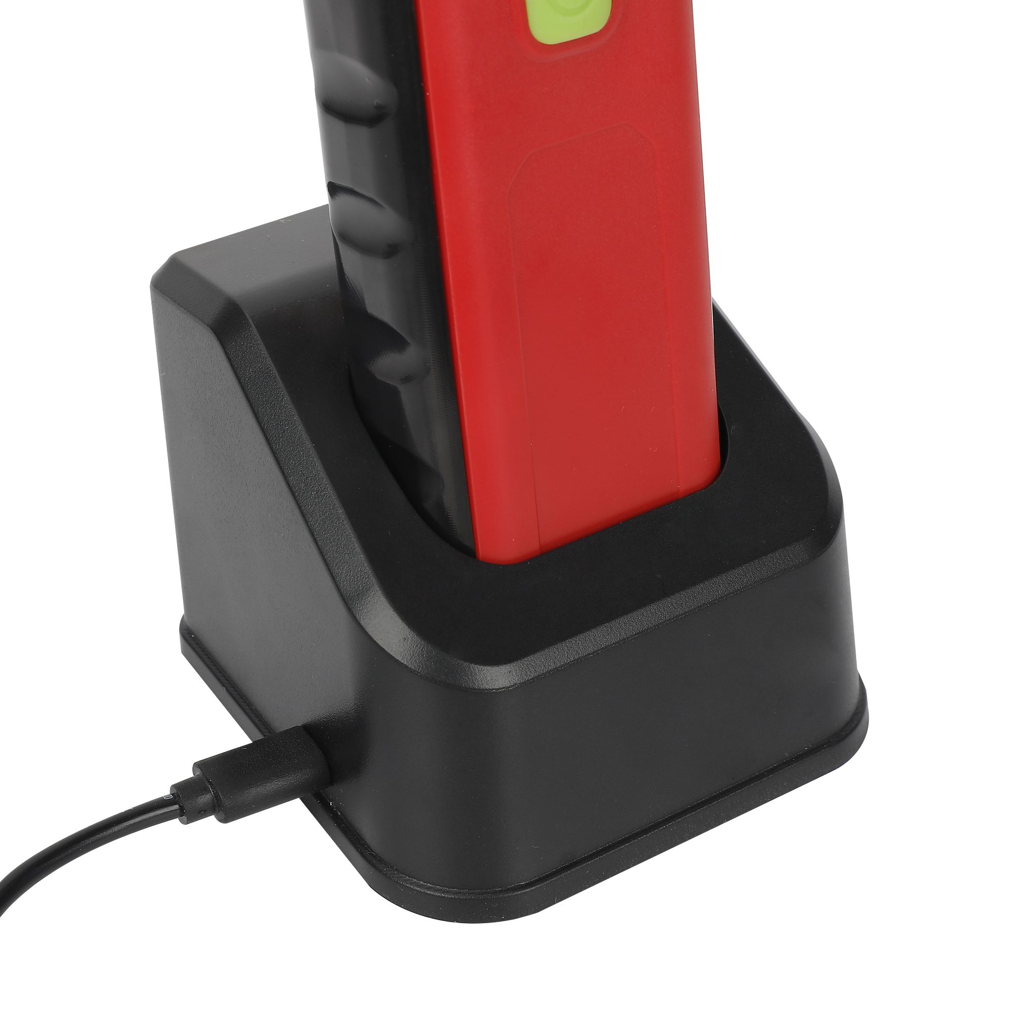 Diall Red & black LED Inspection light 8W 230V