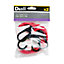 Diall Red Bungee cord with hooks (L)0.8m, Pack of 2