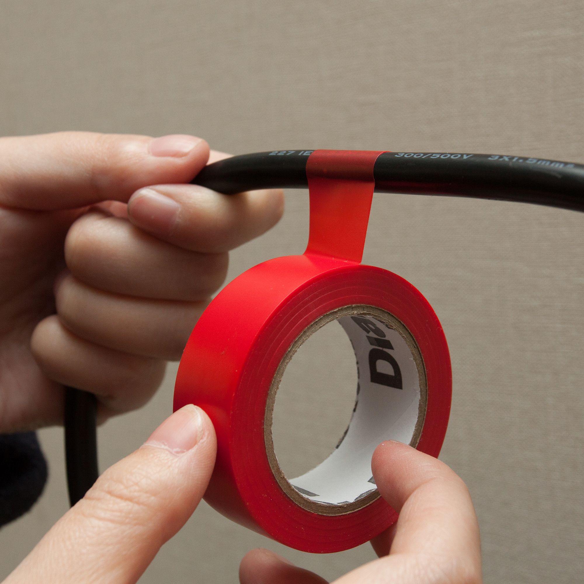 Diall Red Electrical Tape (L)33m (W)19mm