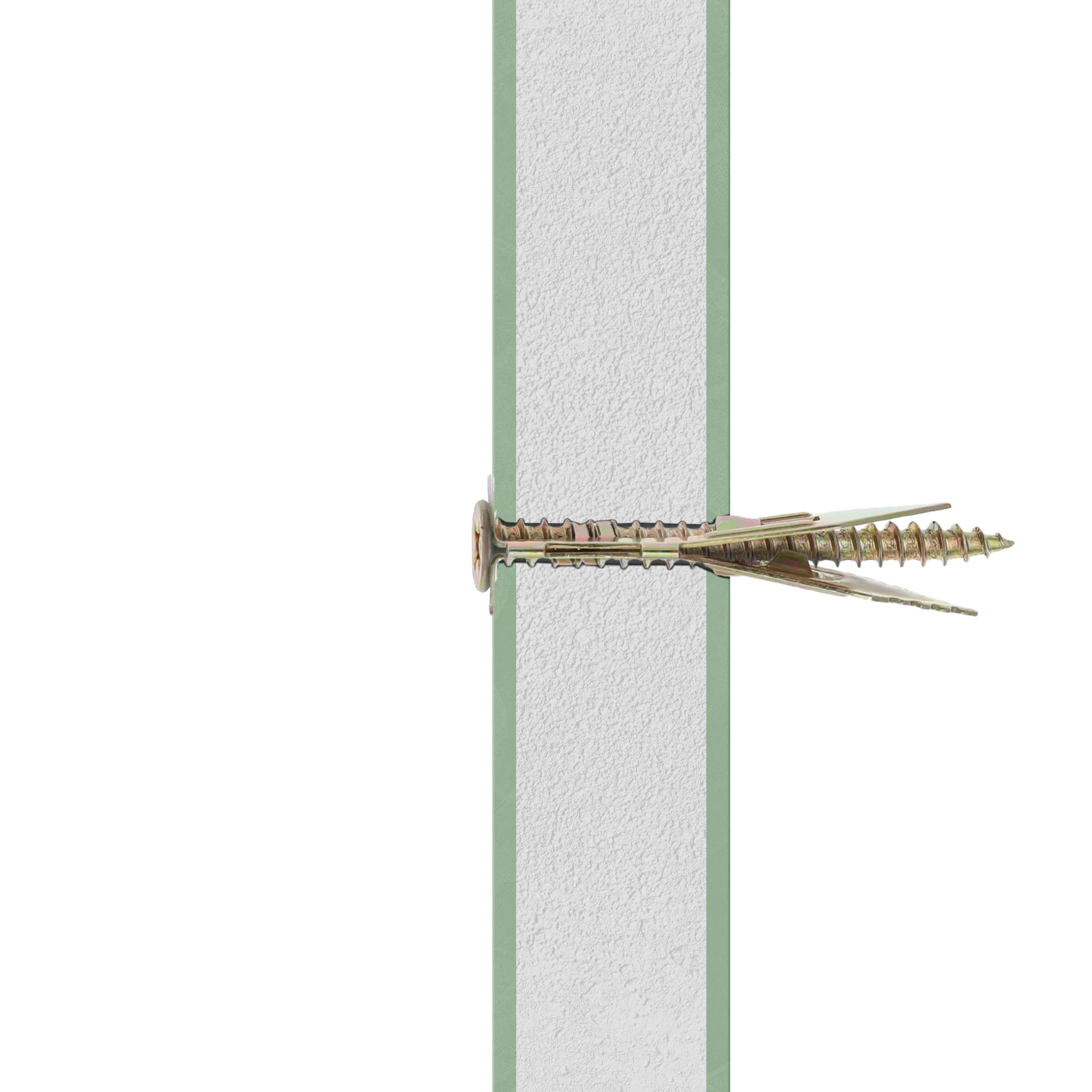 Diall Single Plasterboard fixing (Dia)12mm (L)30mm, Pack of 25