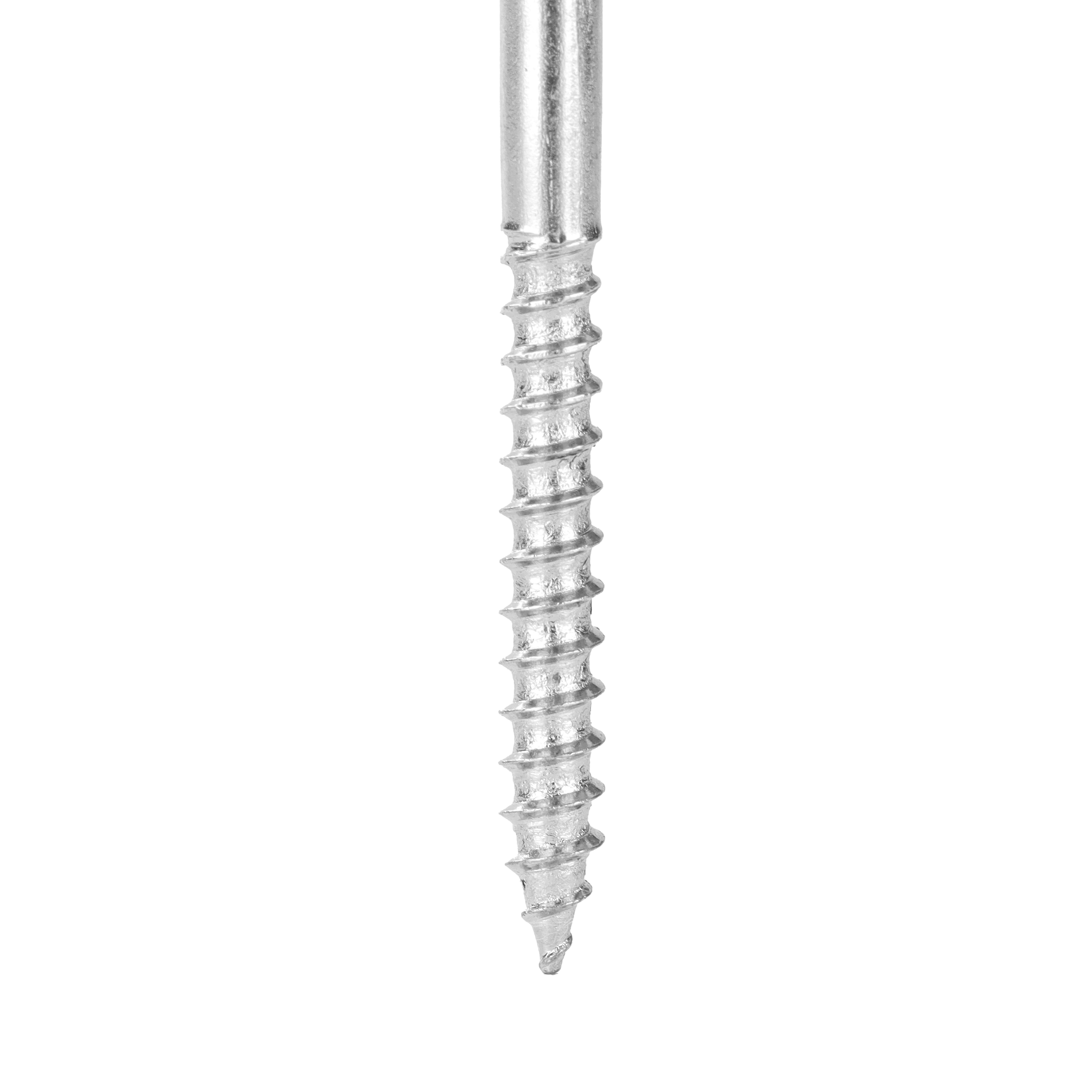 Diall Slotted Flat countersunk Mirror screw (Dia)4mm (L)40.5mm, Pack of 4